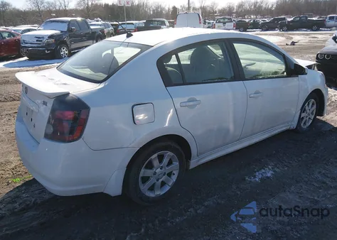 2012 Nissan Sentra 2.0 Sr z USA, uszkodzony, nr VIN 3N1AB6AP8CL692192